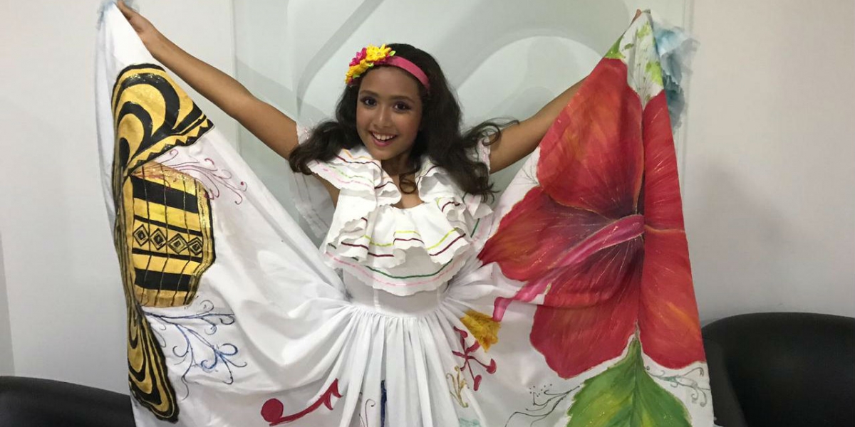 Seguimiento Izabelle Monsalve Vergara, Niña Folclor Santa Marta