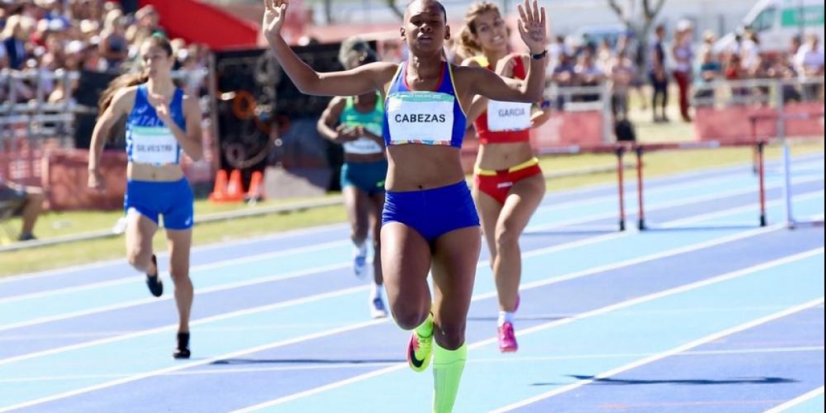 Valeria Cabezas le dio este martes la cuarta medalla de oro a la delegación colombiana en los Juegos Olímpicos de la Juventud.