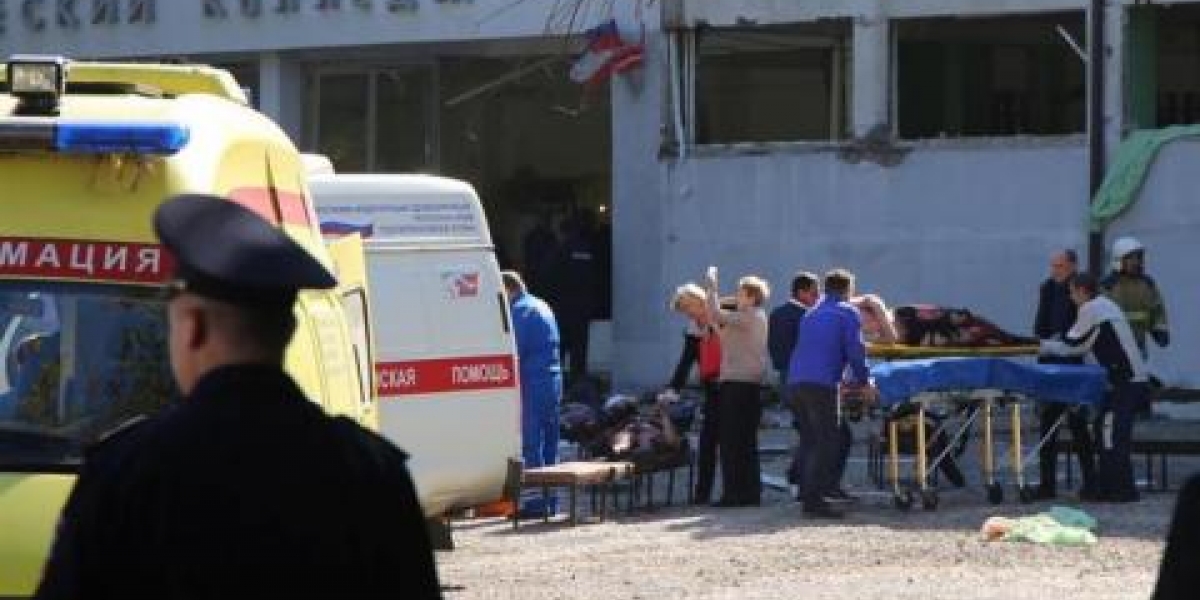 EFE Explosión en colegio de Rusia.
