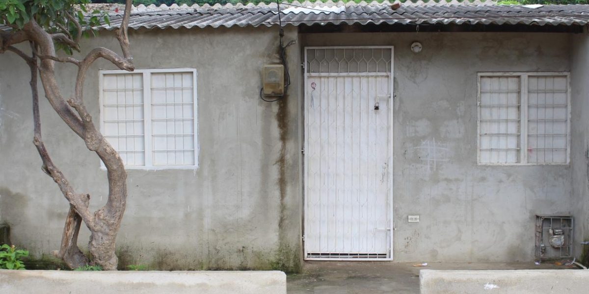 Así se vería la vivienda antes de la jornada.