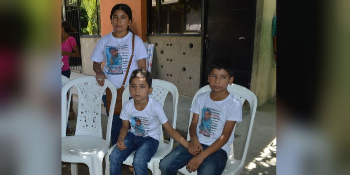 Seguimiento.co Yuliana Sanguino y los dos hermanitos de 'Albertico'.