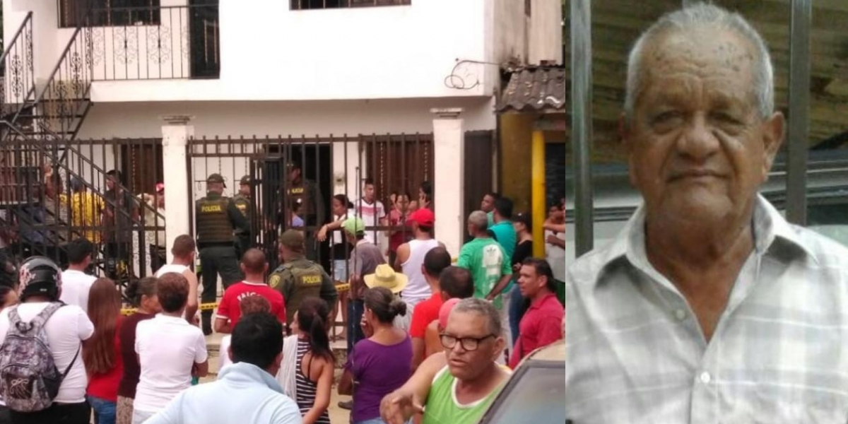 Zona Cero Ascanio Carrillo Cahuana, anciano asesinado en Sabanagrande, Atlántico.