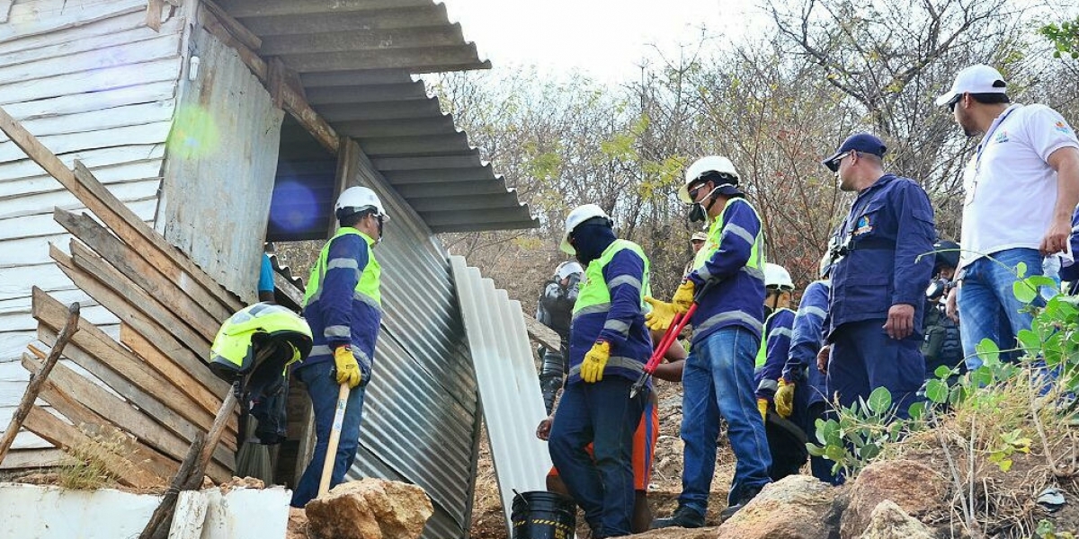 La Policía Metropolitana continuará con las demoliciones de 'ollas' del microtráfico