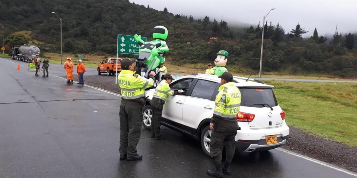 Las autoridades realizaron controles en las vías del país. 