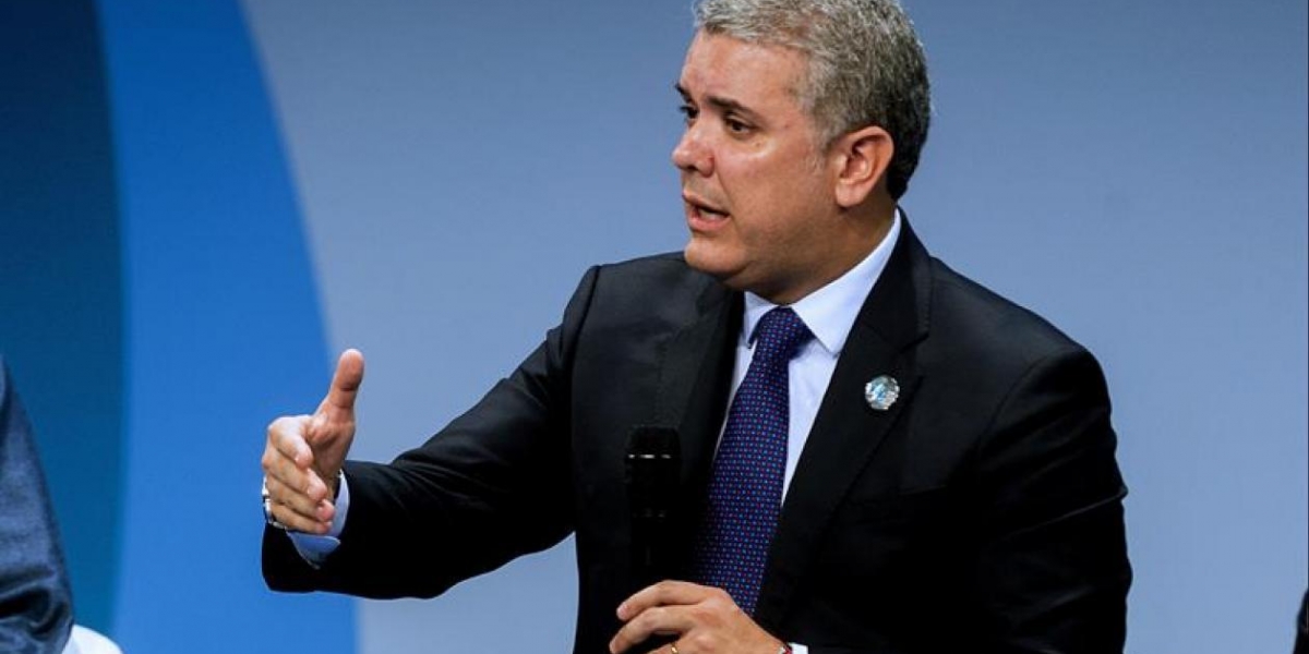 EFE Iván Duque, presidente de Colombia.