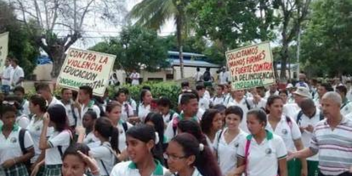 Los banqueños marcharon en memoria de la pequeña Valery.