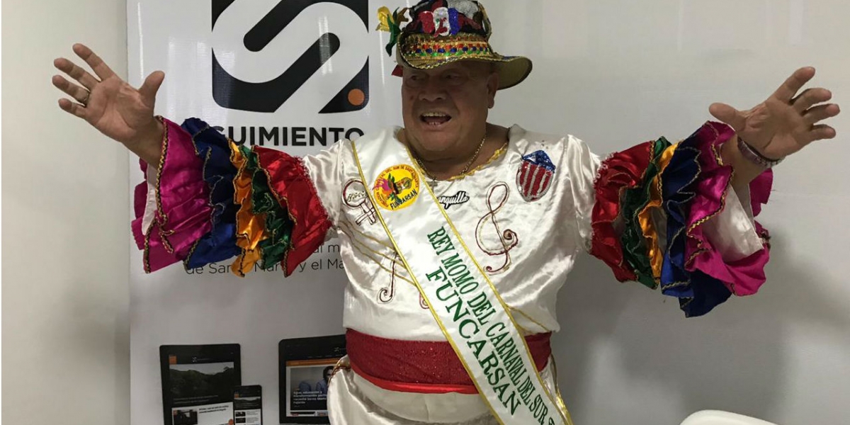Seguimiento Rey Momo del Carnaval del Sur de Santa Marta