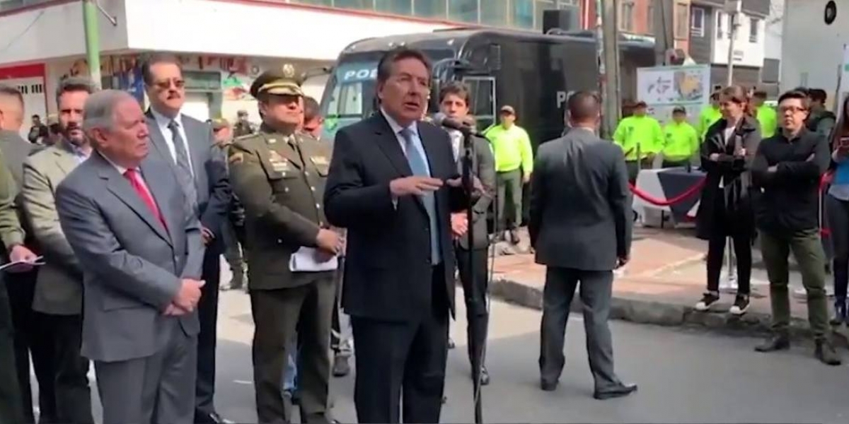 Captura de pantalla El fiscal general Néstor Humberto Martínez entregó detalles del operativo.