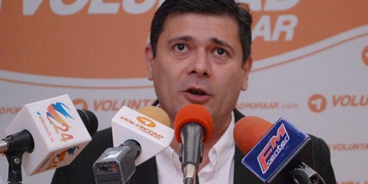  Freddy Superlano, presidente de la Comisión de Contraloría del Parlamento venezolano.