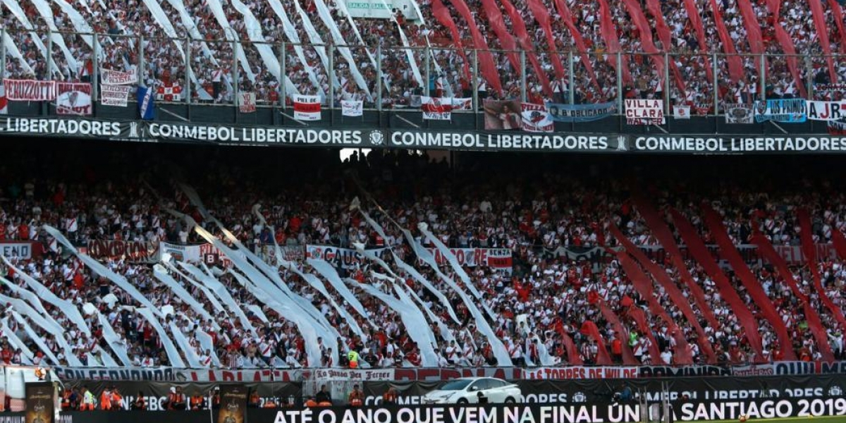 Imagen de la cancha de River Plate. 