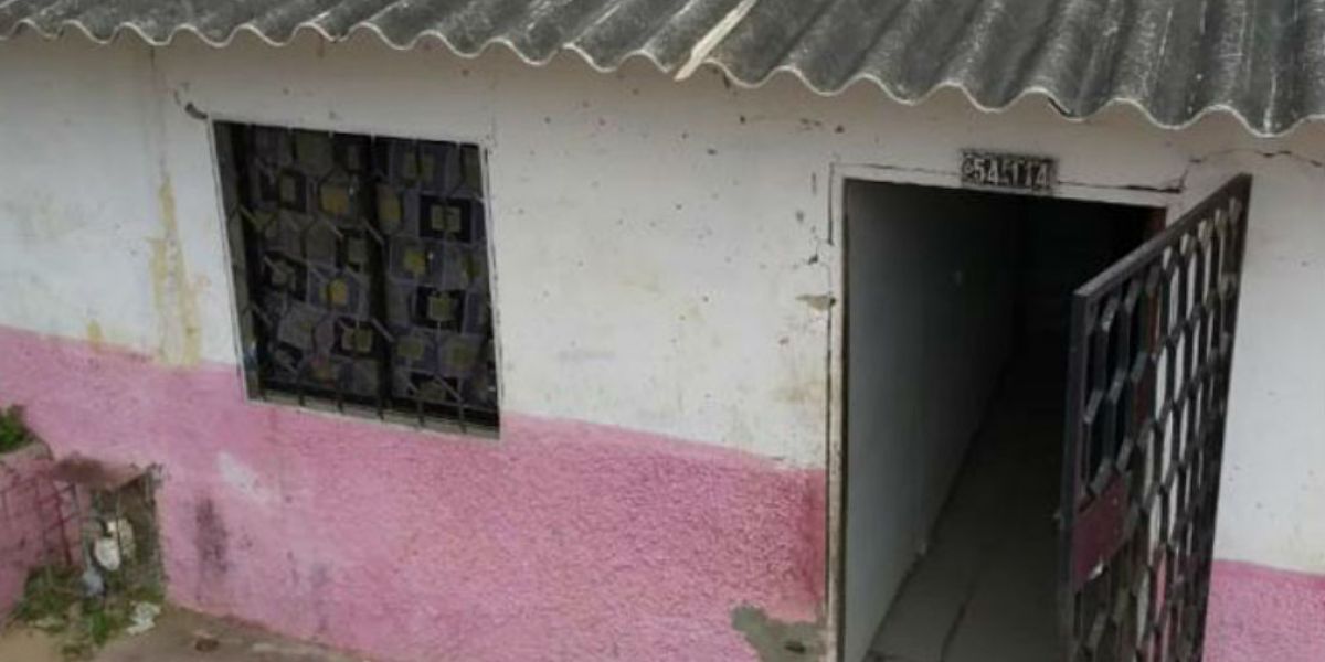 Al Día Vivienda donde ocurrió el crimen.