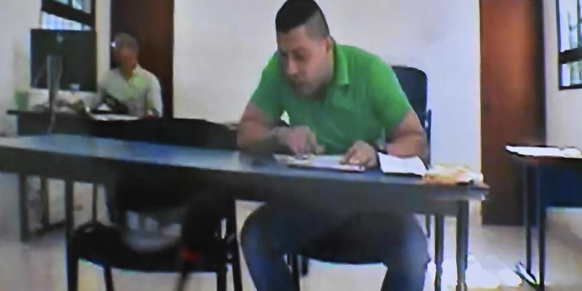 Jairo Cassiani Levith Rúa, acusado de violar a una adolescente venezolana.