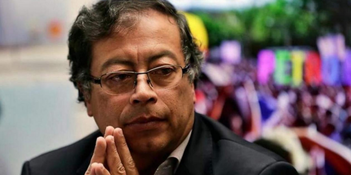 El senador Gustavo Petro. 