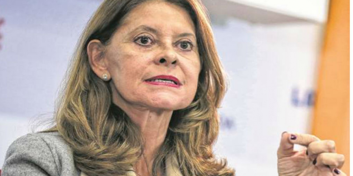 La Vicepresidenta Marta Lucía Ramírez. 