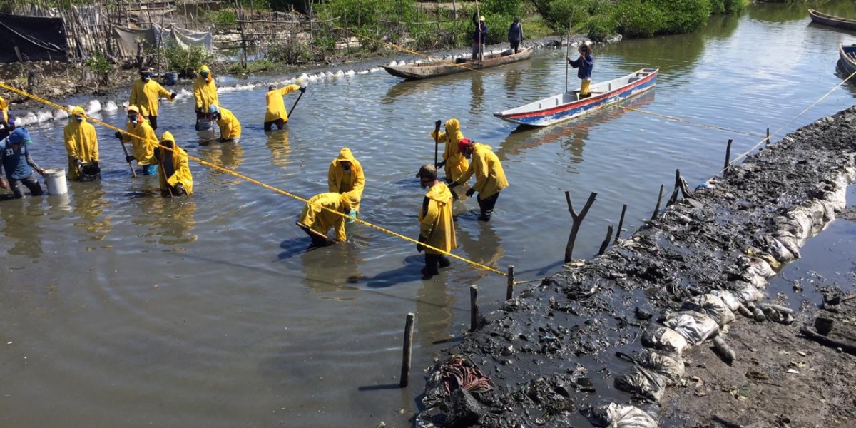 El caño La Isla está ubicado en el corregimiento de Isla del Rosario.