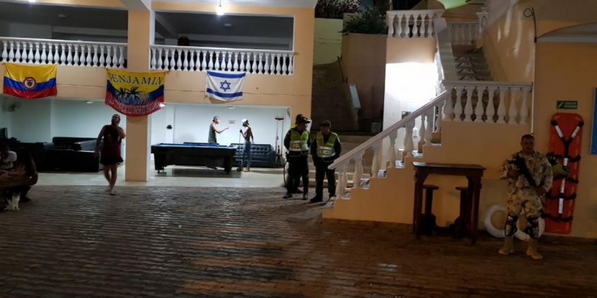 El hostal Benjamin en Taganga fue sellado en mayo pasado por las autoridades.