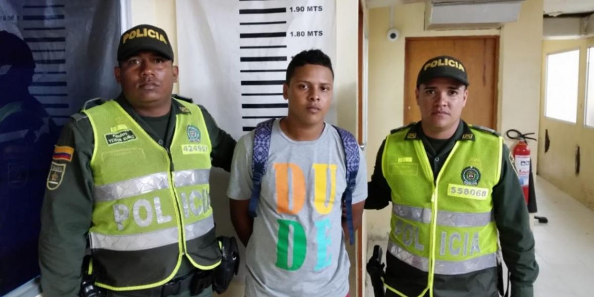 Policía de Barranquilla Danilo fue dejado en libertad por un juez de control de garantías.
