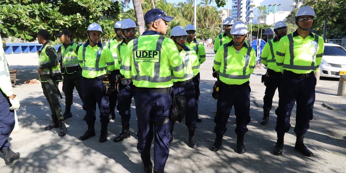 La Udep continuará con controles en otros puntos de la ciudad. 