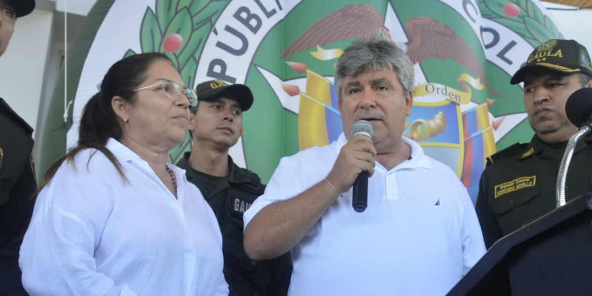 Miguel Lamus, padre de crianza de Melissa.