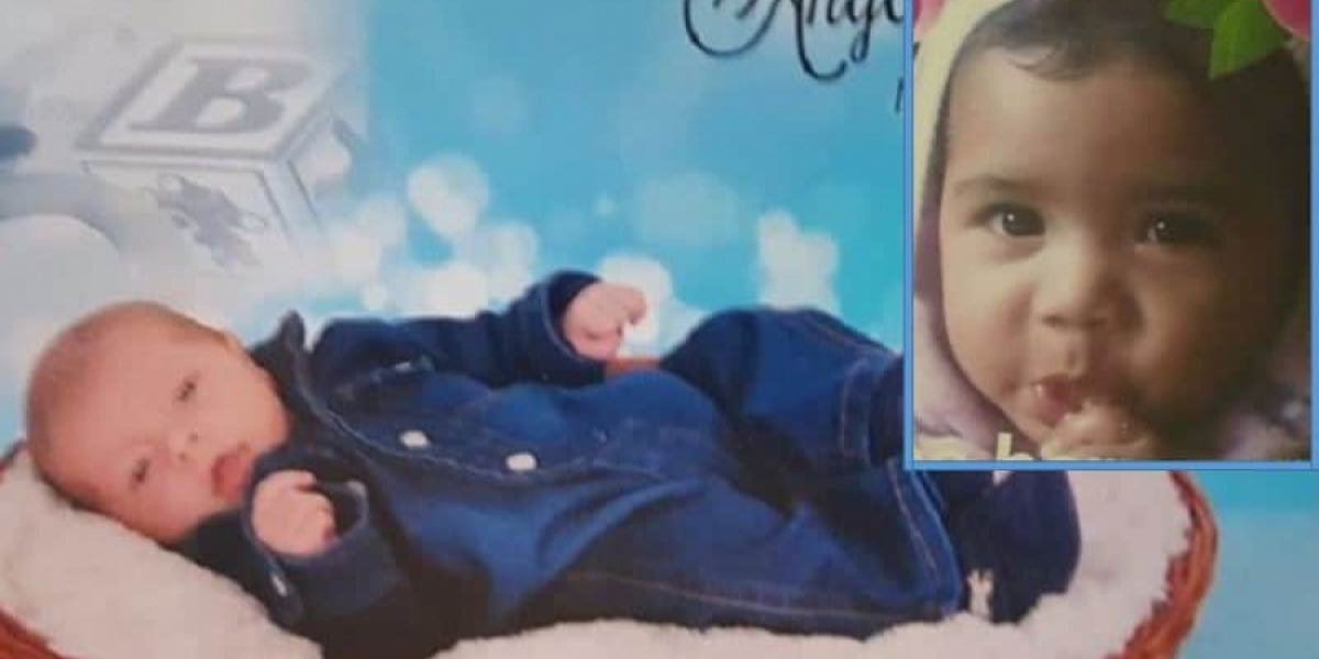 Pulzo Ángel Smith Ortega Moreno y Danna Guadalupe (recuadro), niños raptados