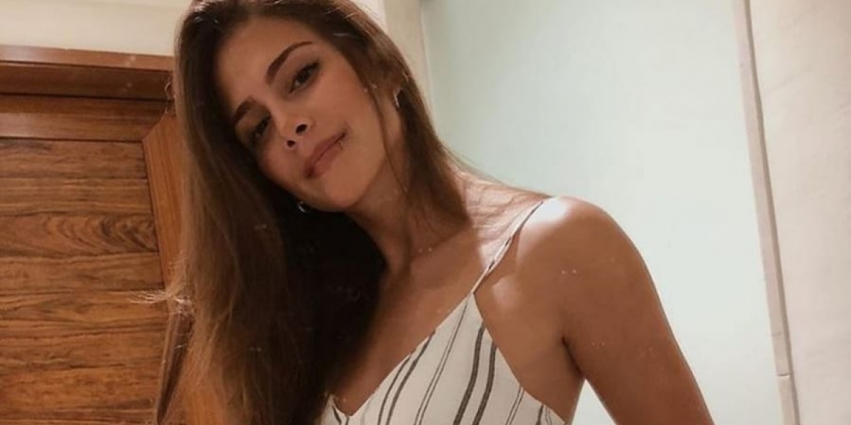 La actriz y cantante, Greeicy Rendón.