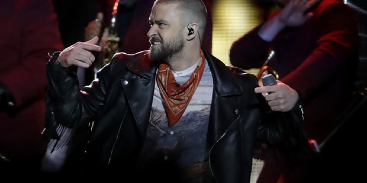 Justin Timberlake fue la estrella principal del Súper Bowl. 