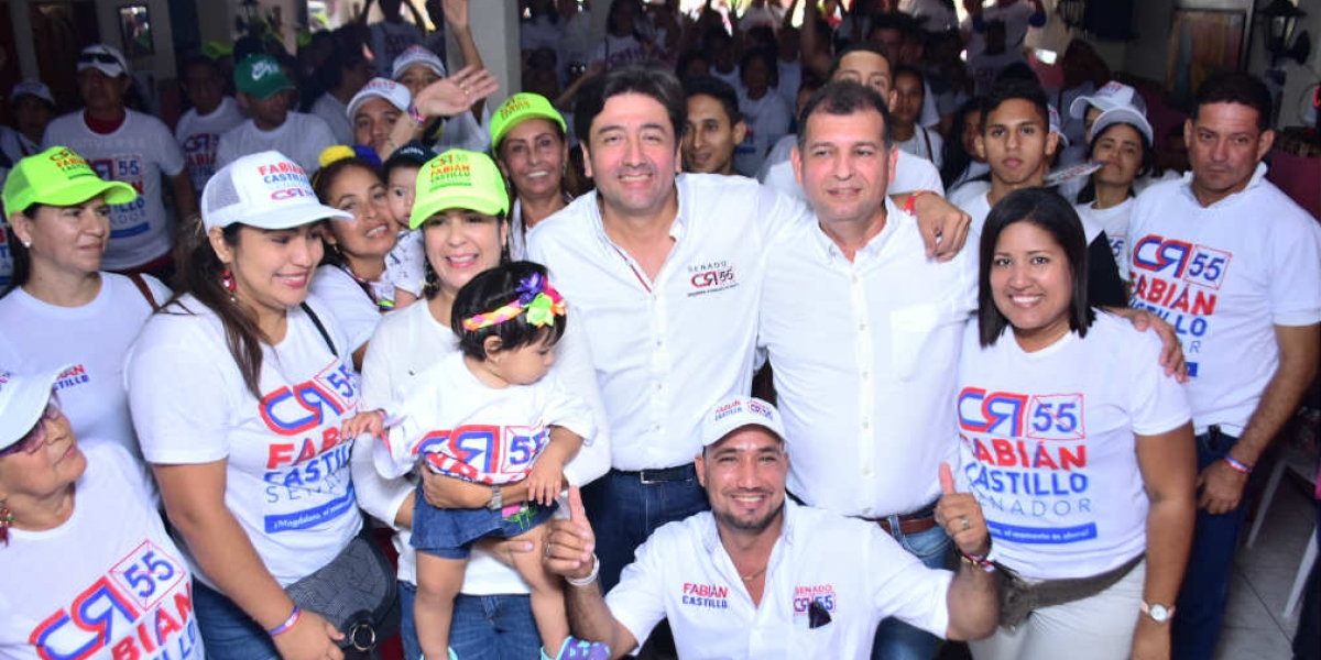 Prensa Fabián Castillo. Fabián Castillo respaldado por la comunidad.