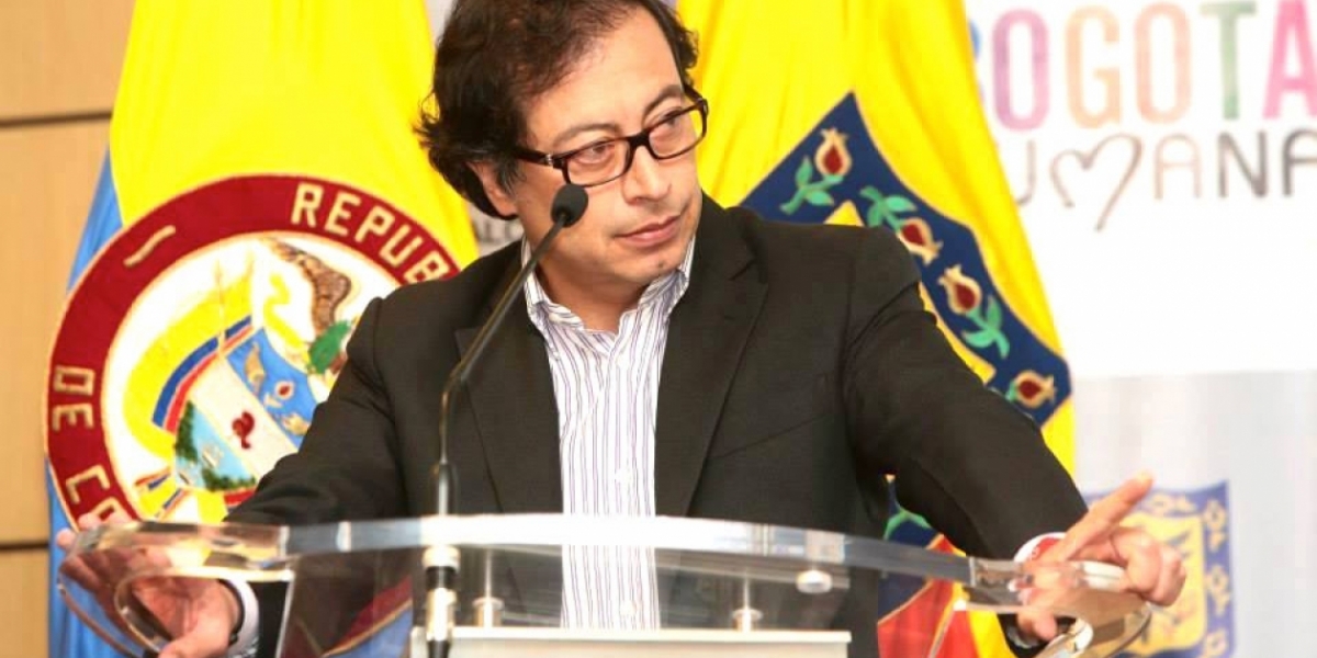 Gustavo Petro, candidato a la Presidencia de la República.