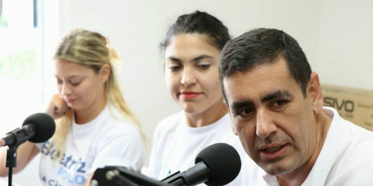 Prensa Rubén Jiménez. Candidatos a la Cámara por el partido Centro Democrático.