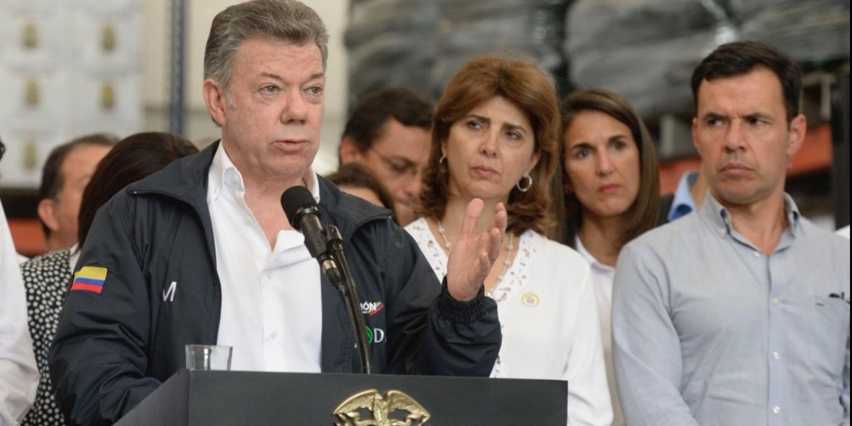 Juan Manuel Santos. 