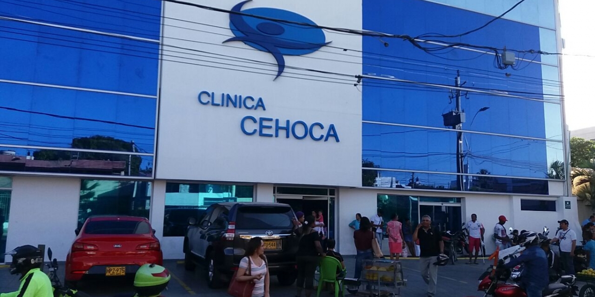 La víctima fue estabilizada por los médicos de la clínica Cehoca.