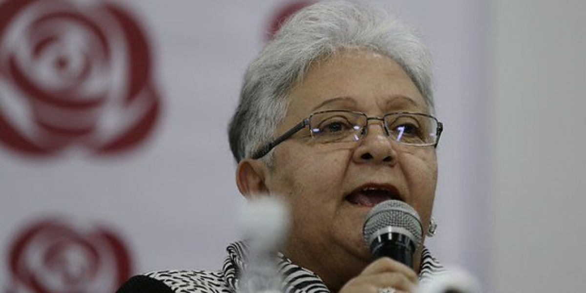  Imelda Daza Cotes, candidata vicepresidencial.