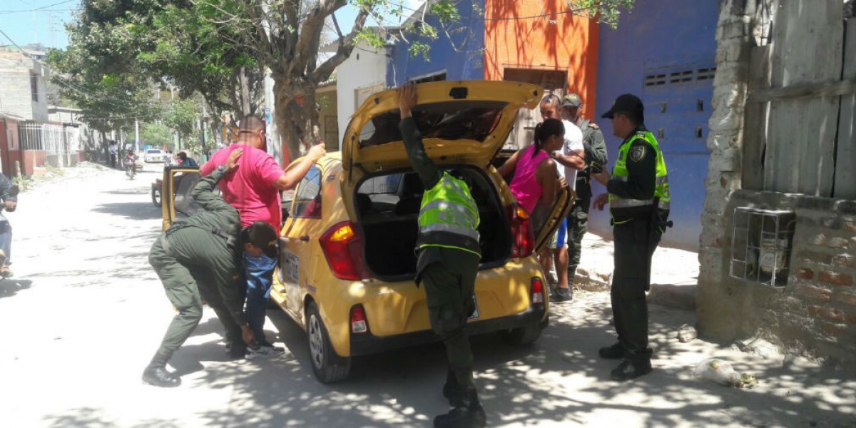 Operativos de la Metropolitana en Bastidas.