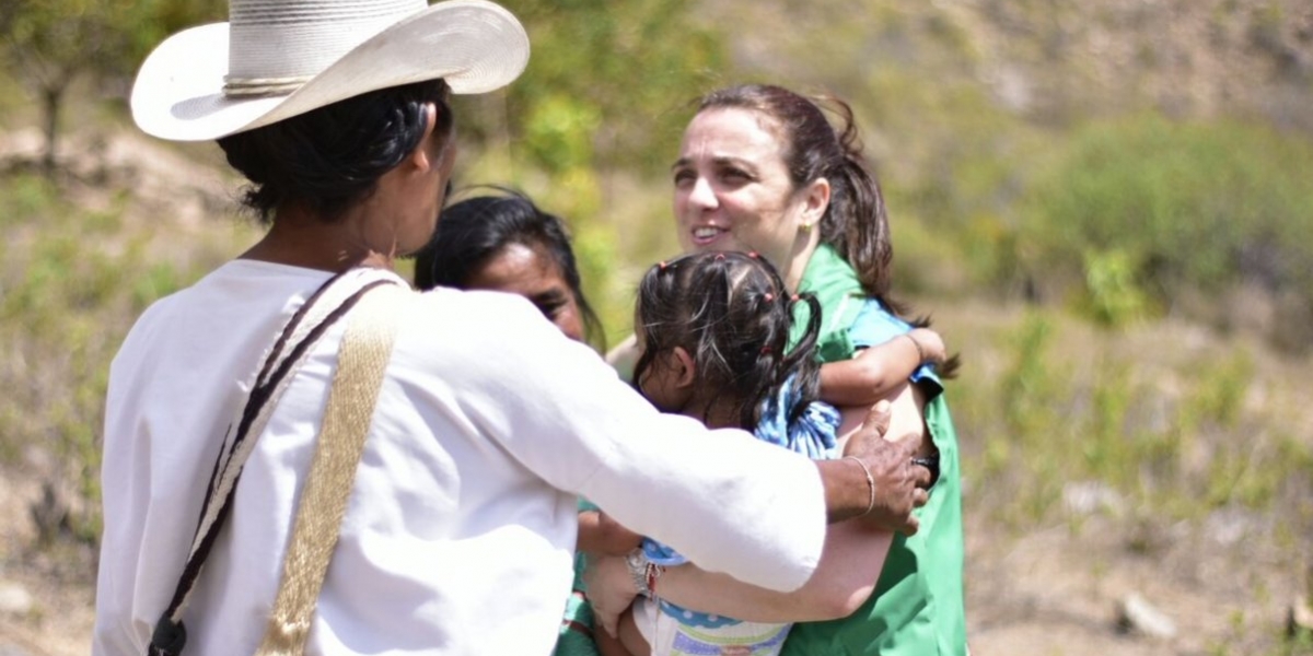 Loss niños fueron trasladados al hospital Rosario Pumarejo de López de Valledupar, donde recibieron atención por problemas respiratorios y nutricionales.