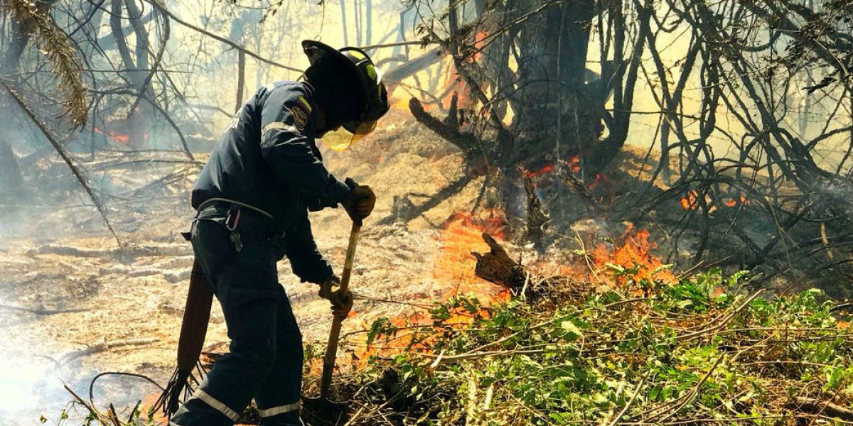 Cuerpo de Bomberos Santa Marta.