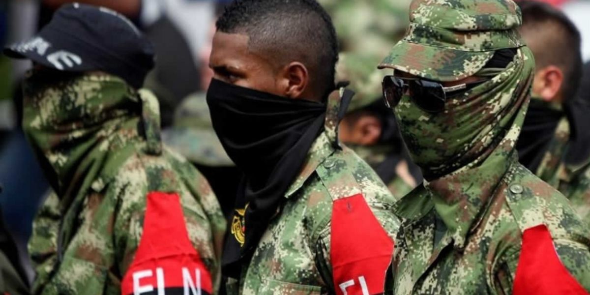 Guerrilleros del Eln.