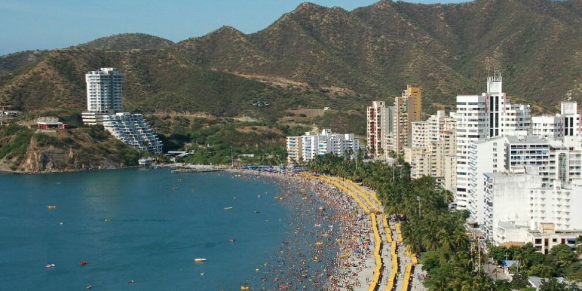 Cotelco destaca el arribo del turismo internacional a Santa Marta.