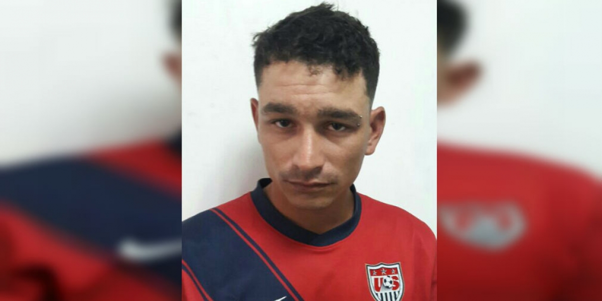 Germán Andrés Grajales Loaiza, hombre capturado en Andrea Carolina.