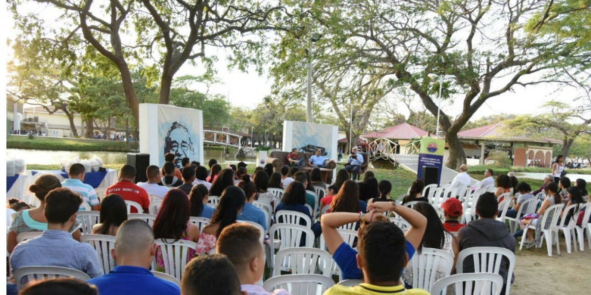 Unimagdalena. En la Zona del Lago de la Universidad del Magdalena, la actividad que se realizó fue ‘Caribe Literario’, cuya esencia consistió en hacer un recorrido por la obra de los escritores colombianos de la región Caribe.