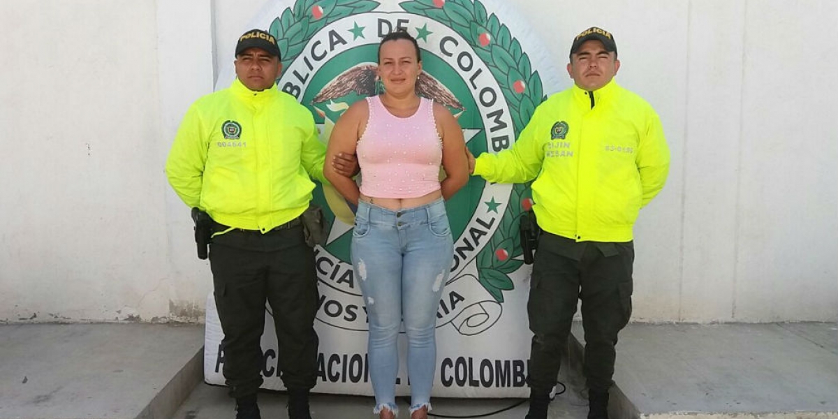 La capturada, Carolina Giraldo Ochoa. 