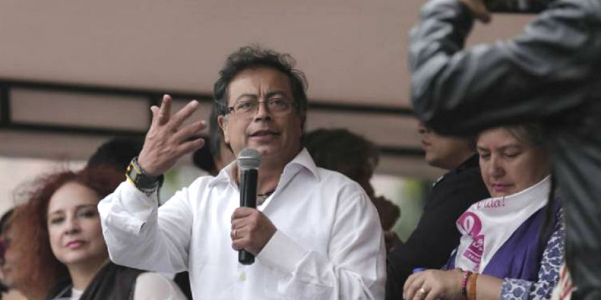 Gustavo Petro, agredido en Cúcuta.