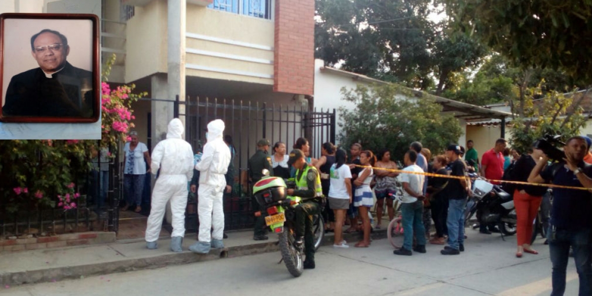 El sacerdote Dagoberto Noguera estaba pensionado y se dedicaba a obras sociales en la ciudad.