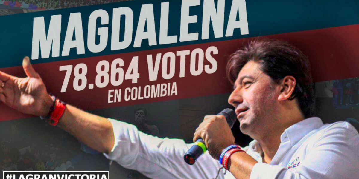 Fabián Castillo Suarez, agradeció al departamento del Magdalena y a los colombianos por la confianza que le permitió ocupar la curul  en el Senado de la Republica.   