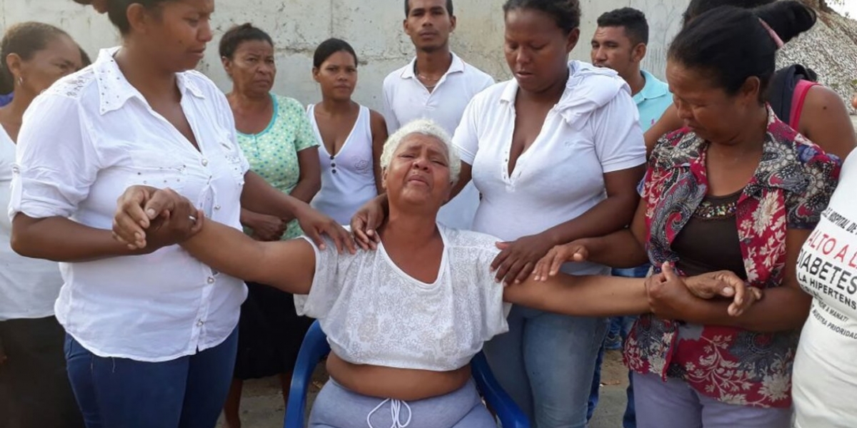  Luz Marina Parejo, abuela de la menor