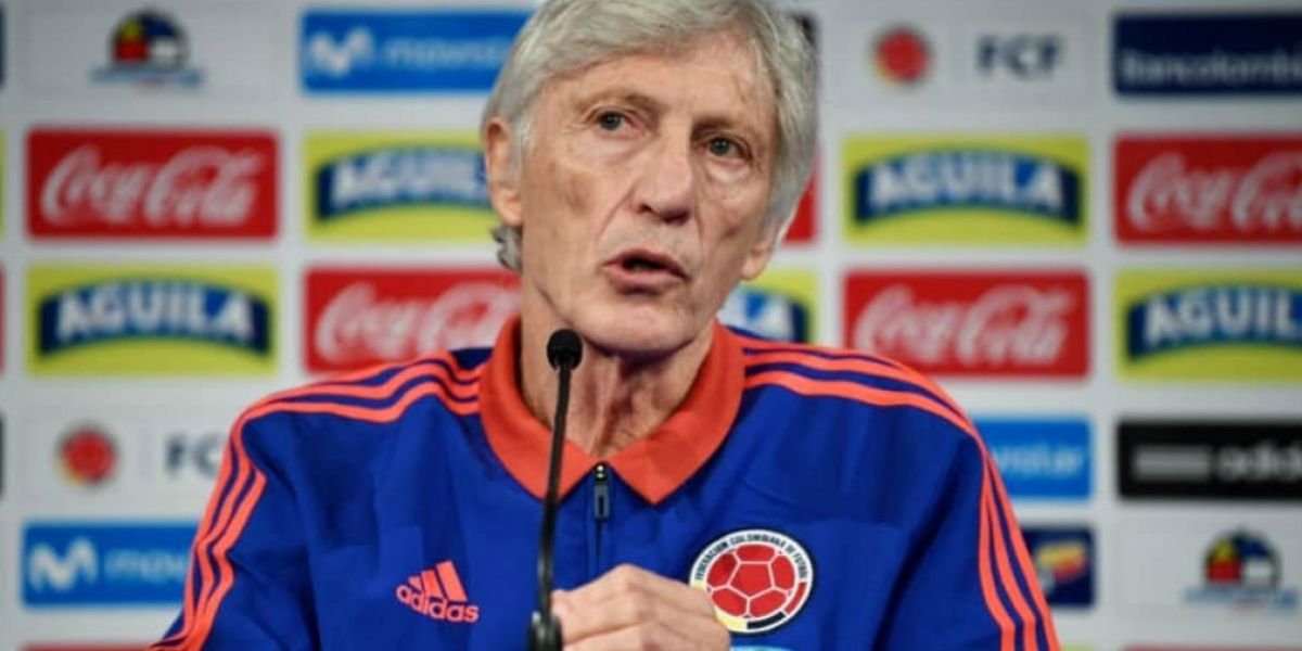 José Pékerman, D.T. de la Selección Colombia.