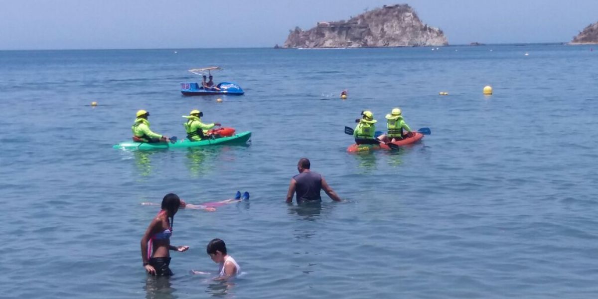 Policía de Santa Marta. Las autoridades buscan evitar los hurtos y las estafas.
