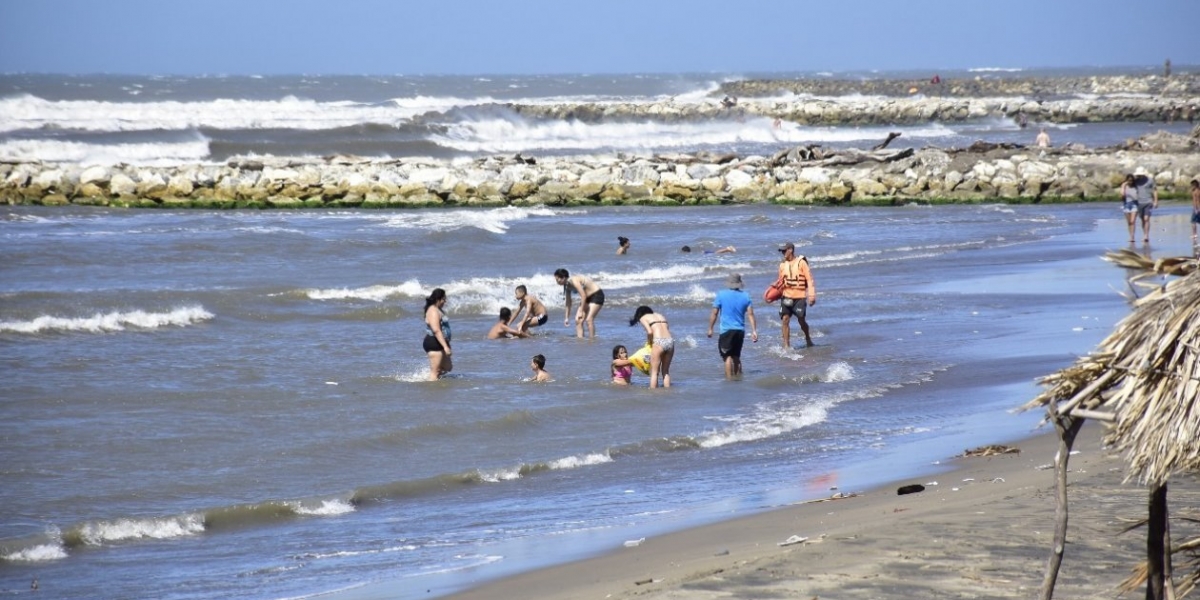 Playas de Puerto Colombia.