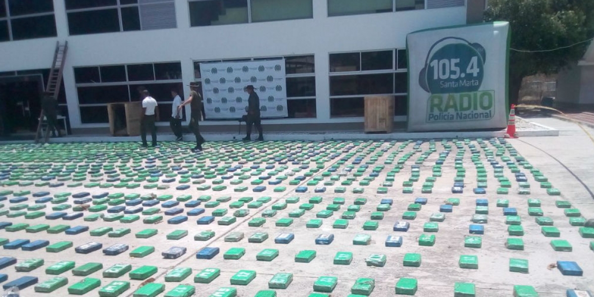 Seguimiento.co Droga aprhendida en Santa Marta.