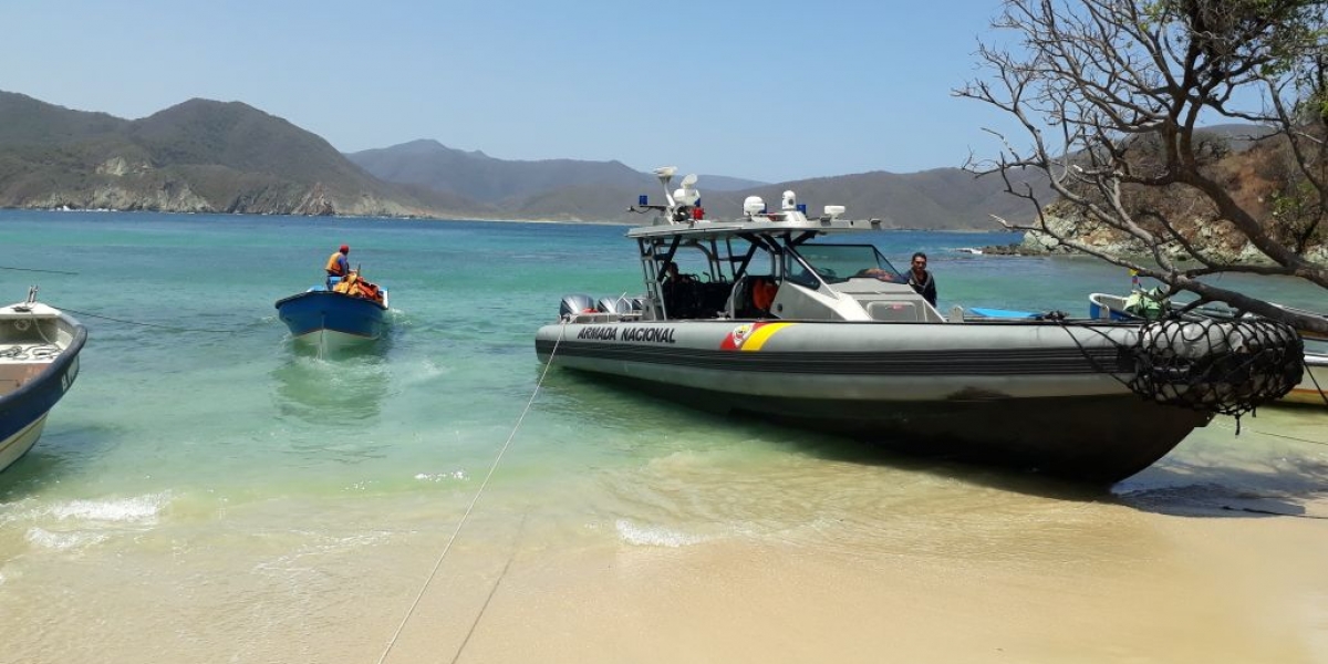 Autoridades trabajan para mantener la tranquilidad de propios y visitantes. 