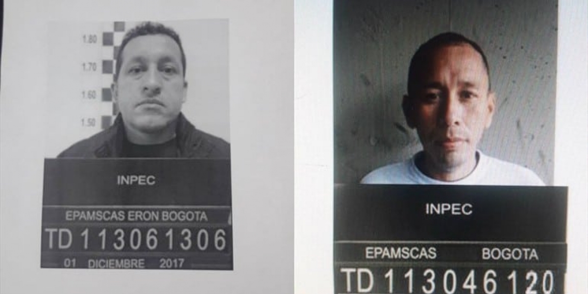 Olmedo Vargas Padilla y Jhon Gutiérrez Rincón.
